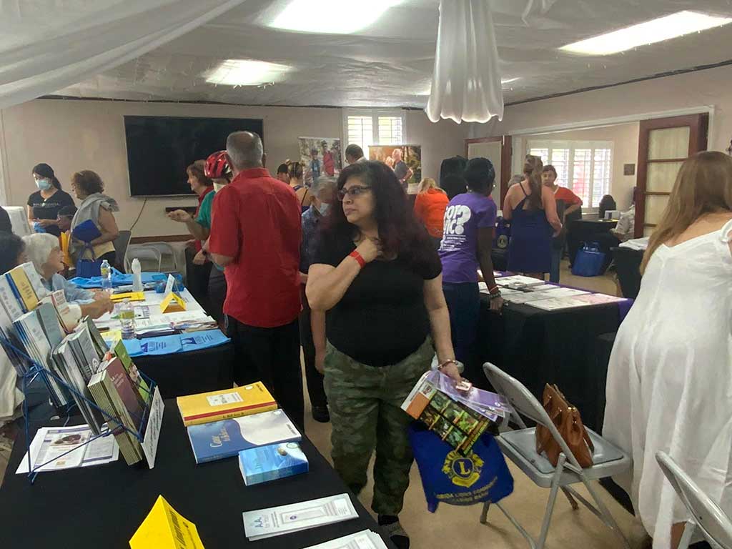 6th Annual Community Health and Wellness Fair at the Miami Springs Woman's Club (photo credit Miami Springs Womans Club)