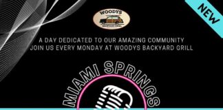 Open Mic Monday at Woody’s Backyard Grill
