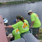 2022 River Cleanup at the Lions Club: Photo Credit Elizabeth Kourtesis Fisher