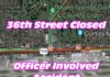 Officer Involved Accident at NW 36th Street – Seek Alternate Route