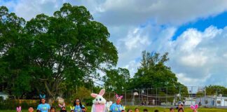 Miami Springs Community Easter Celebrations Easter Egg Hunt Celebration at AIE Charter (photo credit: @aie_charter)