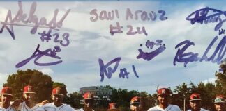 Baseball Hawks Score Big Victory on Senior Day Miami Springs Senior High Baseball Team (Photo credit: @mssh_hawks)