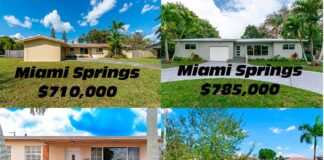 Miami Springs Homes Selling over Asking Price – Compare vs Hialeah and Doral