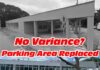 No Variance?  Retail Strip’s Parking Area Replaced