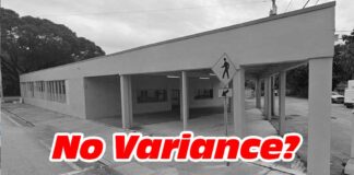 No Variance?  Retail Strip’s Parking Area Replaced