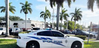 MSPD Releases Phone Call that Led to Police Response Miami Springs Police Cruiser