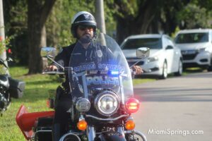 Miami Springs Police Motorman