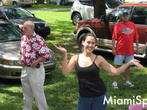 Juliana Arias at Miami Springs 4th of July Parade