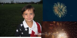 July 4th Fireworks Miami Springs Fireworks at the Miami Springs Golf Course