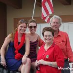 Bob Best, Family, and Rebeca Sosa at Miami Springs 4th of July Parade