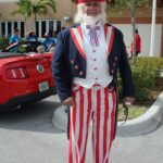 Uncle Sam at Miami Springs 4th of July Parade