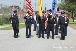Honor Guard at Miami Springs 4th of July Parade