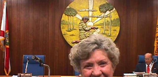 Former Miami Springs City Councilwoman Helen Gannon