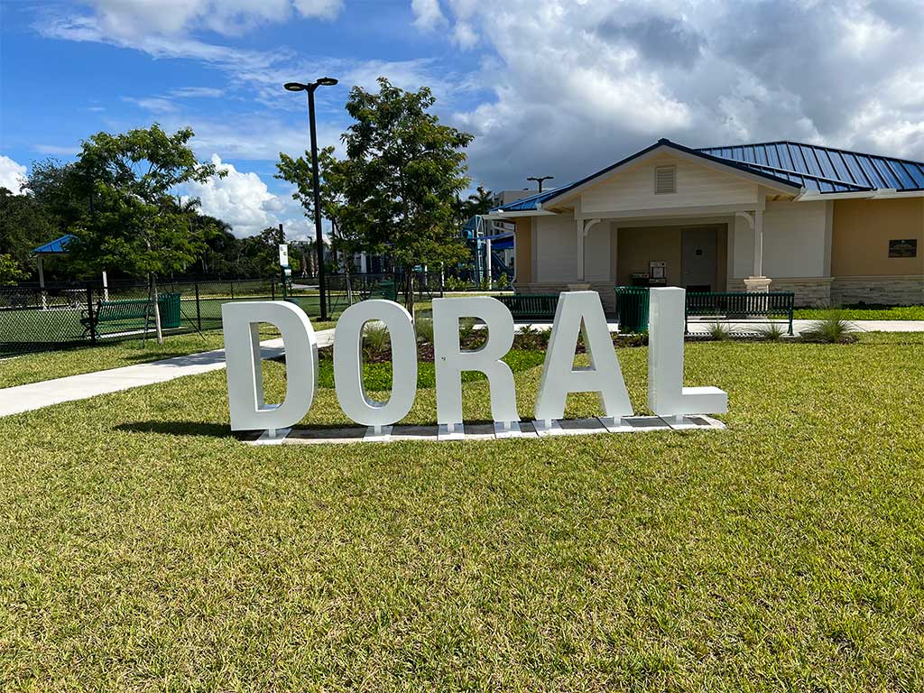 Doral Sign (Photo Credit Jorge Santin)