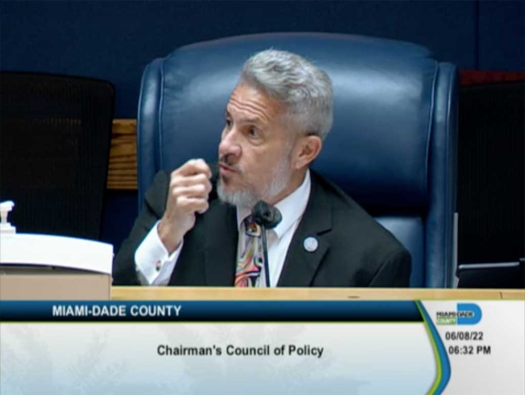 Miami-Dade County Commission Chairman Jose "Pepe" Diaz