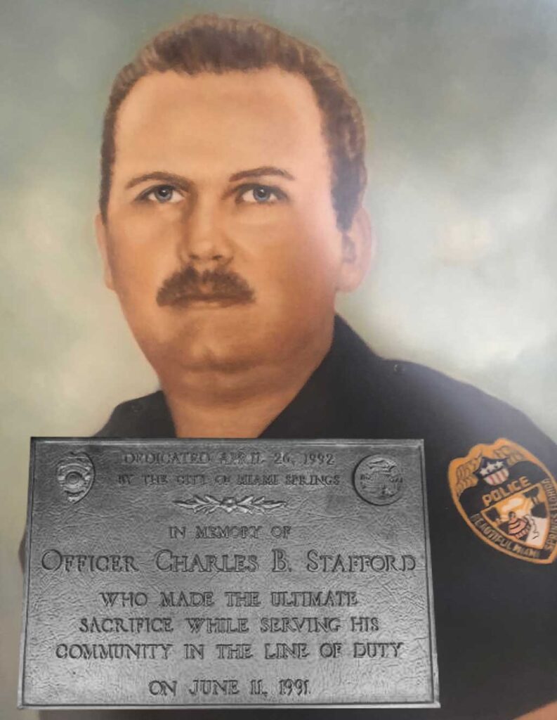 Charles B. Stafford Memorial Plaque
