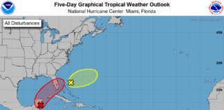 80% Chance of a Tropical Depression in Next 48 Hours