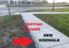 Letter to the Editor:  From No Sidewalk to Tripping Hazard