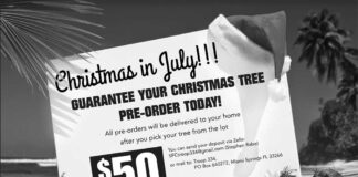 Optimist Club Taking Pre-Orders on Christmas Trees
