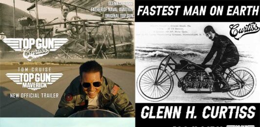 Glenn Curtiss Father of Naval Aviation - Original Top Gun