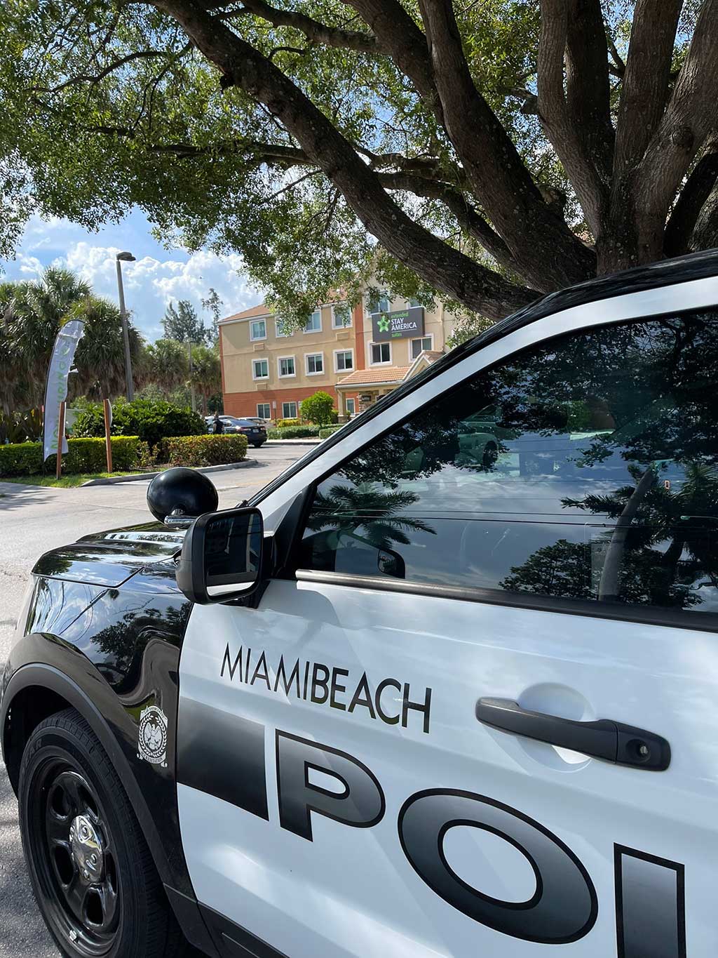 Miami Beach Police Arrest Suspect at Miami Springs Hotel (Photo courtesy Miami Beach Police)