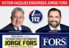 Miami Springs Councilman Victor Vazquez Endorses Jorge Fors for County Commission Vazquez Endorses Fors