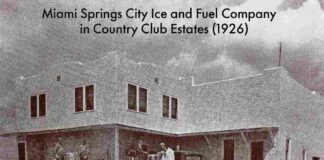 1926 Miami Springs City Ice and Fuel Company in Country Club Estates