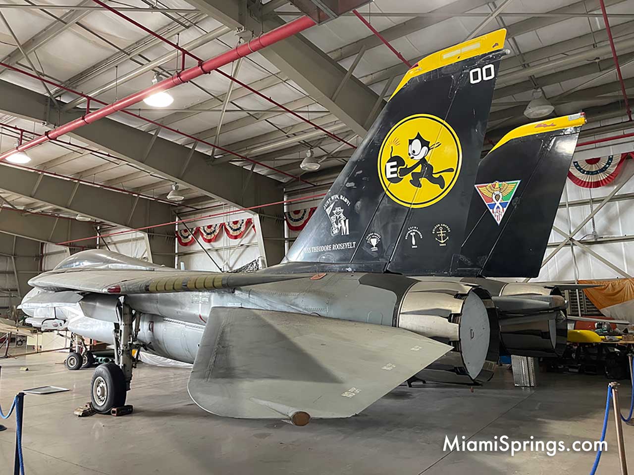Grumman F-14 Tomcat located at Wings Over Miami Museum