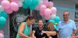 Mayor Mitchell Cuts Ribbon for the Twice As Sweet and Craving Sweets Grand Opening Event Twice As Sweet Grand Opening Ribbon Cutting Ceremony