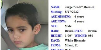 Amber Alert: Jorge “JoJo” Morales – Missing 6 Year Old Boy
