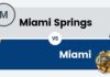 Video:  Miami Springs Senior High vs Miami High Football Highlights