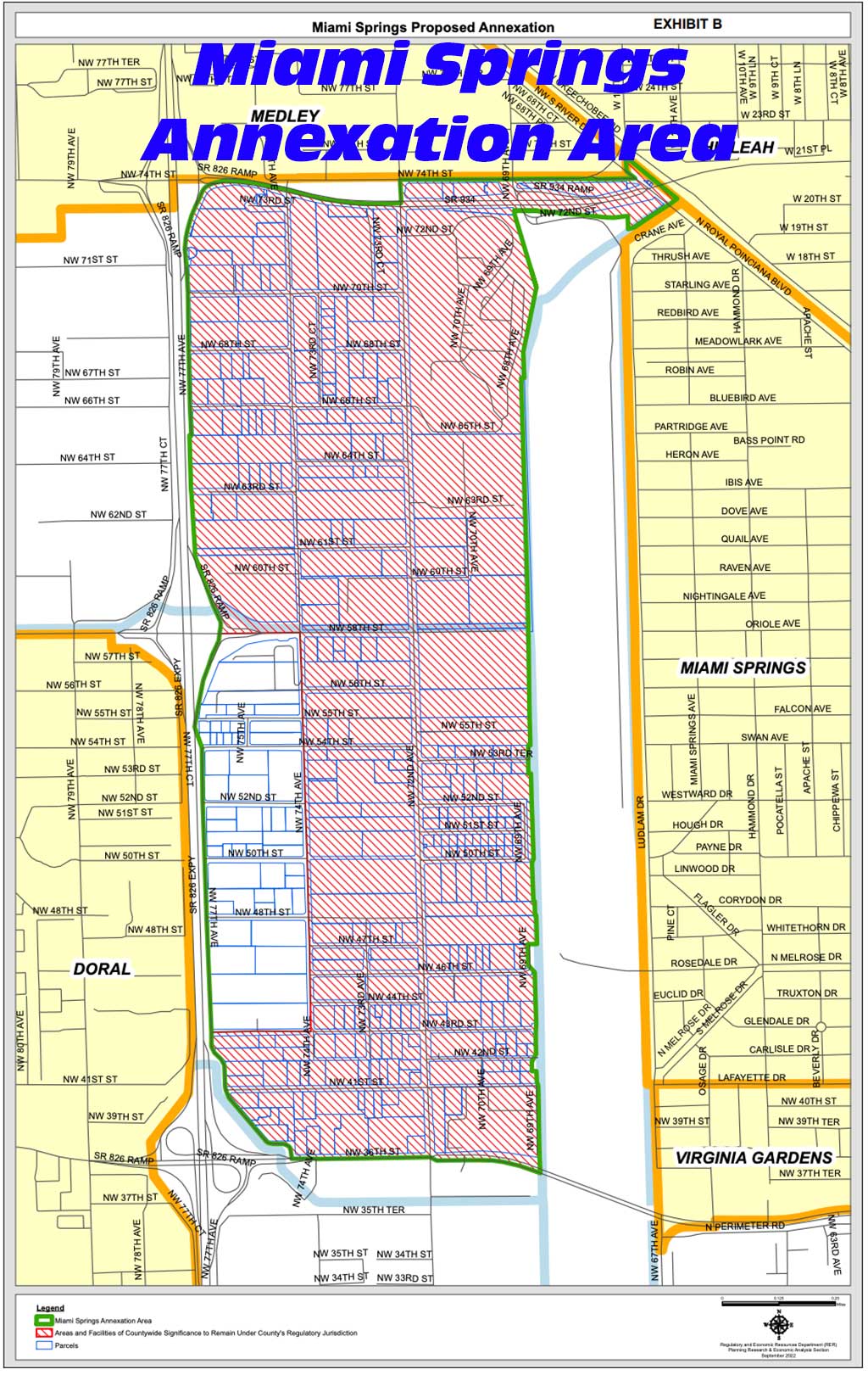 Miami Springs Proposed Annexation Area