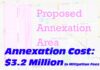 Annexation Surprise:  $3.2 Million in Mitigation Fees Annexation Cost $3.2 Million in Mitigation Fees