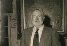 Ernest Hemingway in Miami Springs by Ken Wilde