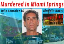 Guilty of Murder in Miami Springs: Two Plead in Killing of Julio Gonzalez at Aladdin Hotel