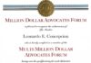 Attorney Leonardo E. Concepcion Named to Million Dollar Advocates Forum