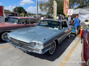 Ford Thunderbird at the Miami Springs Historical Society Museum Car Show