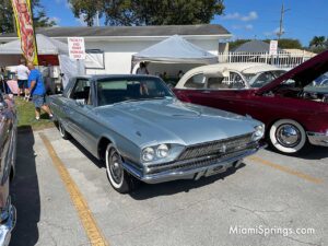 Ford Thunderbird at the Miami Springs Historical Society Museum Car Show
