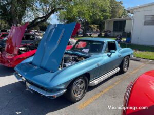 Chevy Corevette at the Miami Springs Historical Society Museum Car Show