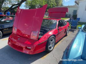 Pontiac Fiero at the Miami Springs Historical Society Museum Car Show