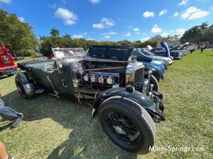 Classic Bentley at the Miami Springs Historical Society Museum Car Show