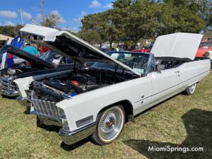 Classic Cadillac at the Inaugural Car Show at the Miami Springs Historical Society Museum