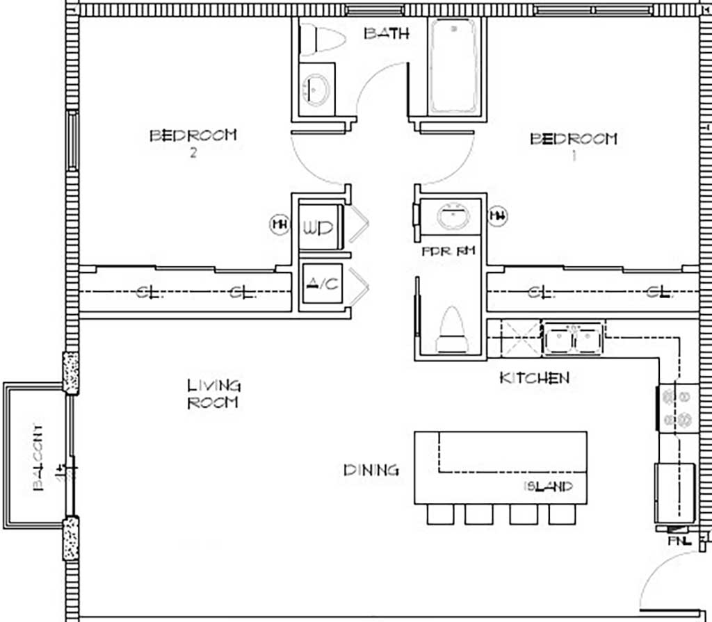 29 Palmetto Drive Apartments Floor Plan