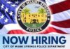 City of Miami Springs Police Department is Hiring!