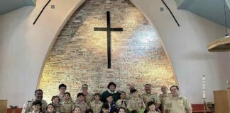 Scout Sunday at Grace Lutheran Church Miami Springs