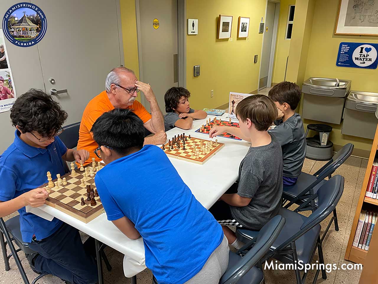 Chess Club at Miami Springs Library