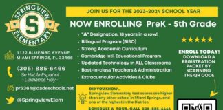 Springview Elementary Now Enrolling for SY 2023-2024