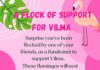 Flock of Support for Vilma Jagessar Flock of support