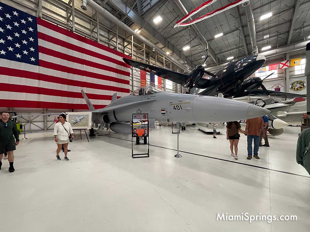 F-18 Hornet at the National Naval Aviation Museum in Pensacola, Florida