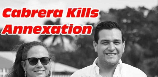 Commissioner Kevin Cabrera Kills Annexation